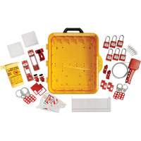 Electrical Lockout Station with Keyed Alike Nylon Safety Lockout Padlocks, Plastic Padlocks, 55 Padlock Capacity, Padlocks Included Auto Electric Service Ltd.