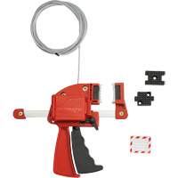 Red Clamping Cable Lockout, 8' Length Auto Electric Service Ltd.