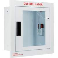 Fully Recessed Large Cabinet with Alarm, Zoll AED Plus&reg;/Zoll AED 3/Cardio-Science/Physio-Control For, Non-Medical Auto Electric Service Ltd.