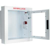 Semi-Recessed Large Cabinet with Alarm, Zoll AED Plus&reg;/Zoll AED 3/Cardio-Science/Physio-Control For, Non-Medical Auto Electric Service Ltd.