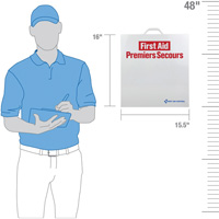 Armoire pour premiers soins SmartCompliance, R&eacute;pond &agrave; la norme CSA Z1220-17 type 3 environnements &agrave; haut risque, Petit (2-25 travailleurs) Auto Electric Service Ltd.