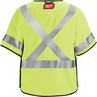 Gilet de s&eacute;curit&eacute; &agrave; maille d&eacute;tachable, Noir/Jaune lime haute visibilit&eacute;, Moyen/Petit Auto Electric Service Ltd.