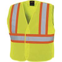 598P Tear-Away Mesh Safety Vest, High Visibility Lime-Yellow, Medium/Small, Polyester Auto Electric Service Ltd.