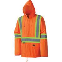5598 Combinaison de pluie imperm&eacute;able et l&eacute;g&egrave;re, Polyester/PVC, Petit, Orange haute visibilit&eacute; Auto Electric Service Ltd.