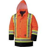 5020BB Manteau de s&eacute;curit&eacute; 7 en 1 imperm&eacute;able, Orange haute visibilit&eacute;, 2T-Grand Auto Electric Service Ltd.