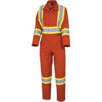 5514W Women's Safety Coveralls, X-Small, High Visibility Orange Auto Electric Service Ltd.