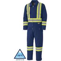 5539A Quilted Duck Coveralls, Small, Navy Blue Auto Electric Service Ltd.