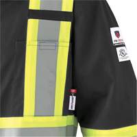 7702BKT Combinaison FR-Tech contre les arcs, Taille 40 (grand taille), Noir, 10 cal/cm² Auto Electric Service Ltd.