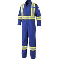 7706 Combinaison ignifuge FR-Tech avec fermetures &agrave; glissi&egrave;re aux jambes, Taille 36, Bleu royal, 9,7 cal/cm² Auto Electric Service Ltd.