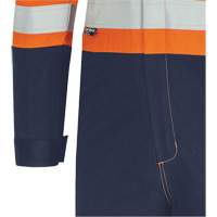 7702BB Combinaison de s&eacute;curit&eacute; FR-Tech 2 tons, Taille 36, Bleu marin/Orange, 10 cal/cm² Auto Electric Service Ltd.