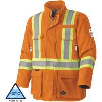 5533 Flame-Resistant Safety Parka, Small, High Visibility Orange, 58 cal/cm² Auto Electric Service Ltd.