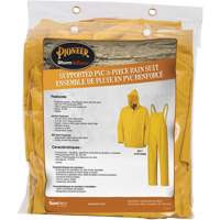 577 3-Piece Rain Suit, Polyester/PVC, 6X-Large, Yellow Auto Electric Service Ltd.