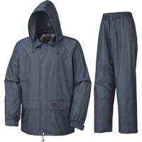 883 Rain Suit, Polyester/PVC, Small, Navy Blue Auto Electric Service Ltd.
