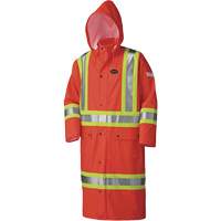 5896 Manteau long imperm&eacute;able et ignifuge, Petit, Orange haute visibilit&eacute; Auto Electric Service Ltd.