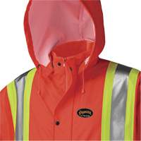 5896 Manteau long imperm&eacute;able et ignifuge, Petit, Orange haute visibilit&eacute; Auto Electric Service Ltd.