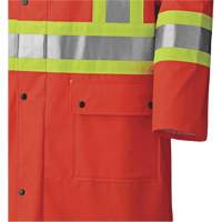 5896 Manteau long imperm&eacute;able et ignifuge, Petit, Orange haute visibilit&eacute; Auto Electric Service Ltd.