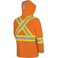5880 FR/Arc-Rated Waterproof Rain Jacket, X-Small, High Visibility Orange, 10 cal/cm² Auto Electric Service Ltd.