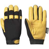 891 Mechanic's Style Insulated Ergonomic Gloves, Grain Goatskin Palm, Size Small Auto Electric Service Ltd.