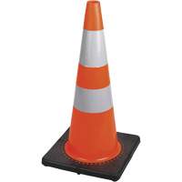 183 Premium Flexible Safety Cone, 28", Orange, 4" & 6" Reflective Collar(s) Auto Electric Service Ltd.