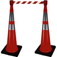 2308 Traffic Cone Topper with 10' Barricade Tape Auto Electric Service Ltd.