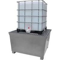 Steel Ultra-IBC Spill Pallet&reg;, 370 US gal. Spill Capacity, 57.6" x 34.7" x 56.9" Auto Electric Service Ltd.