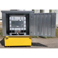 Steel Ultra-IBC Hard Top, 71.1" L x 83.1" W x 66.3" H, 5640 lbs. Load Capacity Auto Electric Service Ltd.