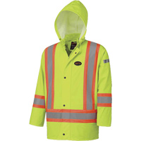 5894 Veste imperm&eacute;able r&eacute;sistant &agrave; la flamme, 2T-Grand, Jaune lime haute visibilit&eacute; Auto Electric Service Ltd.