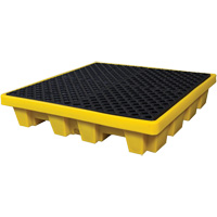 4-Drum Nestable Ultra-Spill Pallet&reg;, 66 US gal. Spill Capacity, 51" x 51" x 10" Auto Electric Service Ltd.