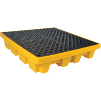 4-Drum Nestable Ultra-Spill Pallet&reg;, 66 US gal. Spill Capacity, 51" x 51" x 10" Auto Electric Service Ltd.