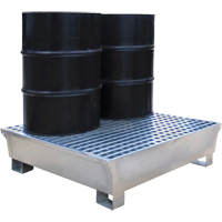 2-Drum Steel Ultra-Spill Pallet&reg;, 68 US gal. Spill Capacity, 47.2" x 31.4" x 17.4" Auto Electric Service Ltd.