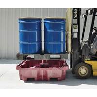 4-Drum Ultra-Spill King&reg; Flat Deck Spill Pallet, 85 US gal. Spill Capacity, 51" x 51" x 17.5" Auto Electric Service Ltd.