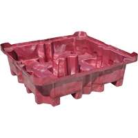 4-Drum Ultra-Spill King&reg; Drum Spill Pallet, 85 US gal. Spill Capacity, 51" x 51" x 17.5" Auto Electric Service Ltd.