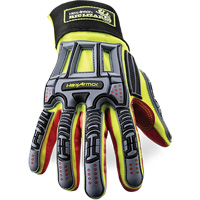Rig Lizard&reg; 2028X Cut-Resistant Gloves, 6/X-Small, Synthetic/HPPE Palm, Elastic/Hook & Loop Cuff Auto Electric Service Ltd.