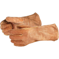 Endura&reg; 505BS Deluxe Brown Welding Gloves, Split Cowhide, Size Large Auto Electric Service Ltd.