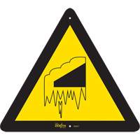Falling Snow/Ice CSA Standard Safety Sign, 12" x 12", Aluminum, Pictogram Auto Electric Service Ltd.