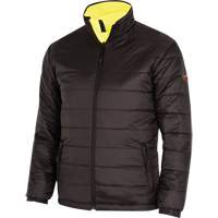 5771 Manteau de s&eacute;curit&eacute; imperm&eacute;able r&eacute;versible, Polyester/Polyur&eacute;thane, Jaune lime haute visibilit&eacute;, Petit Auto Electric Service Ltd.