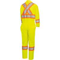 5999AW Women's High-Visibility Traffic Safety Coveralls, X-Small, High Visibility Lime-Yellow Auto Electric Service Ltd.