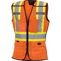 486 Veste de s&eacute;curit&eacute; d&eacute;tachable haute visibilit&eacute;, Orange haute visibilit&eacute;, T-petit, Polyester Auto Electric Service Ltd.