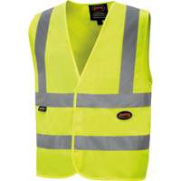 6886 High-Visibility Tricot Safety Vest, High Visibility Lime-Yellow, Small, Polyester Auto Electric Service Ltd.