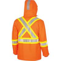 5884 Flash-Gard&reg; FR/Arc-Rated Waterproof Jacket with Hood, Small, High Visibility Orange, 51 cal/cm² Auto Electric Service Ltd.