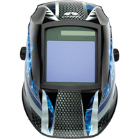 Leadhead&reg; Auto Darkening Welding Helmet, 3.8" L x 3.4" W View Area, 9 - 13 Shade Range Auto Electric Service Ltd.