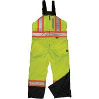 Salopette de s&eacute;curit&eacute; isolante en tissu ind&eacute;chirable, Polyester, T-petit, Jaune lime haute visibilit&eacute; Auto Electric Service Ltd.