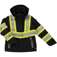 Womens Insulated Flex Safety Jacket, Polyester, Black, X-Small Auto Electric Service Ltd.