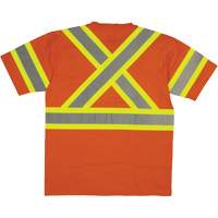 Chemise de s&eacute;curit&eacute; &agrave; manches courtes, Coton, T-petit, Orange haute visibilit&eacute; Auto Electric Service Ltd.