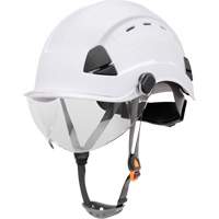 Casque de s&eacute;curit&eacute; Fibre Metal, R&eacute;pond aux normes CSA type 1, Suspension Rochet, Ventil&eacute; Auto Electric Service Ltd.