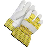 Gants d'ajusteur doubl&eacute;s avec poignet de s&eacute;curit&eacute;, 2T-Grand, Paume en Cuir fleur de vache, Doublure en Peluche d'acrylique Auto Electric Service Ltd.