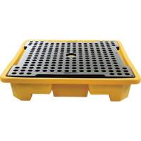 4-Drum Spill Pallet, 66 US gal. Spill Capacity, 57.5" x 57.5" x 12" Auto Electric Service Ltd.