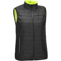 Veste bouffante, enveloppante et r&eacute;versible avec X au dos Bisley pour femmes, Jaune lime haute visibilit&eacute;, Petit, Polyester Auto Electric Service Ltd.