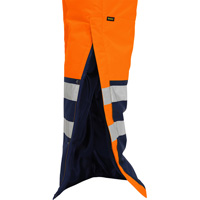 Bisley&reg; Extreme Cold Bib Overall, Polyester, Small, High Visibility Orange Auto Electric Service Ltd.