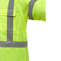 Bisley&reg; X-Back Long Sleeve Work Shirt with X-Airflow, Poly-Cotton, Small, High Visibility Lime-Yellow Auto Electric Service Ltd.
